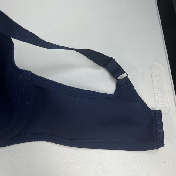 Vanity Fair 40D Bra Beauty Back Underwire Full Figure Coverage Lace 76380 Blue - Picture 10 of 13